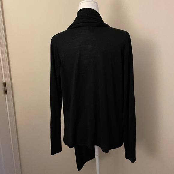 Eileen Fisher Silk Knit Asymmetrical Cardigan - Picture 4 of 10